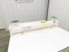 Akazan 15413.2 2-pass Shell And Tube Heat Exchanger Oil Cooler 213psi 1-1/2 Inch Npt 2 Sae Flange