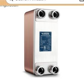 Fhc05h-50-4s Alecoil Brazed Plate Heat Exchanger Copper Stainless Steel