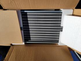 Hit167522 Alfa 12x15 Water To Air Heat Exchanger Hot Coil Computer Immersion Cooling