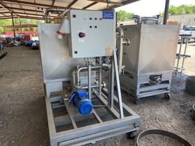 1800l Alfa Laval Cip 1800 L Stainless Steel Clean In Place For Heat Exchanger