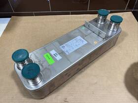 Cb110-38h Alfa Laval Used Heat Exchanger 38 Plates 7-1/4 Inch X 24 Warranty