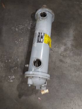 Cs-1224-2-6-fp-sts American Industrial 6in X 24in Tube Shell Heat Exchanger