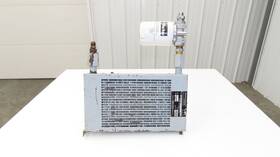 Bme-141-n American Industrial Heat Transfer Bme141n Exchanger 115v Single Pass Side Connection With Attached Filter