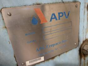 Hxcb-6 Avp Crepaco Two 2 Industrial Thermal Plate Heat Exchanger Used