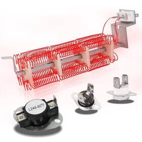Az4u 31001499 La-1044 La1044 Dryer Heating Element And La-1053 Thermostat Fuse Replac