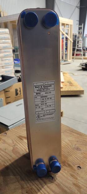 Bp415-050 Bell & Gossett 568605050003 And Brazed Plate Heat Exchanger 435psi