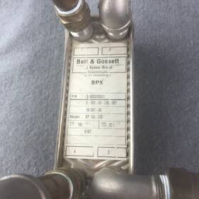 Bell & Gossett Bp400-030 And / 569500030001 Bpx Brazed Plate Heat Exchanger Used