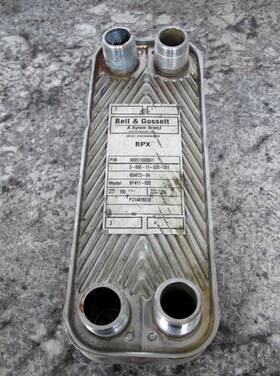 Bp411-020 Bell & Gossett And / 569511020001 Bpx Brazed Plate Heat Exchanger Used