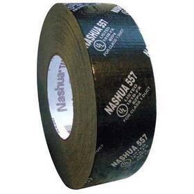 1086938 Berry Global Duct Tape 2 Inch X 60 Yd Black Pe Cloth 200 F Rubber Adhesive