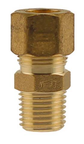 Bc-68-0604nl Boshart 3/8 Inch Brass Cpx1/4 Mpt Adapter