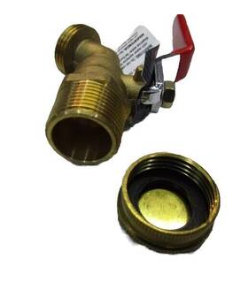 5349 Central Boiler 5348 Parts Set Brass Hose Bib With Cap 199 And
