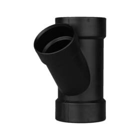 A601-4x4x3 Charlotte Pipe 4 Inch X 3 Abs Drain Waste Vent 45 Wye