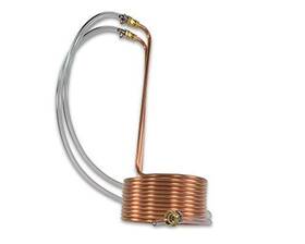 Coldbreak 858937007773 Homebrew 3-5 Gallon Batch Copper Immersion Wort Chiller Medium 3/8 Inch X 30ft P