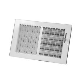 22w1004 Continental Industries 10 Inch X4 Sidewall Register Metal Hvac