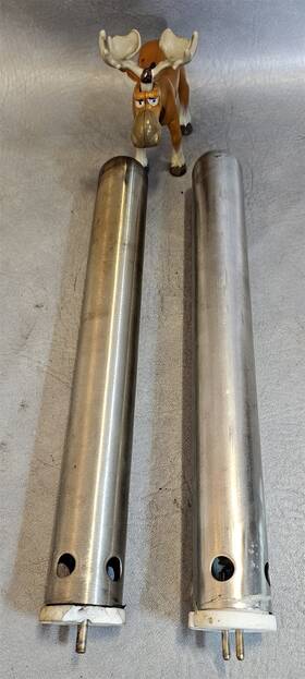 003-10032 Convectronics 6000w 240v 10 Inch Triple Pass Heating Elements Lot Of 2