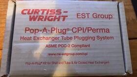 V-837-c Curtiss Wright Pop-a-plug Cpi/perma Kit Tube Plugging System Carbon Steel 0.837 Inch To
