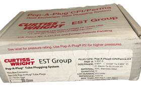 V-837-e Curtiss-wright Box Of Ten Pop-a-plug Cpi/perma Kit Heat Exchanger Tube Plugging. T4