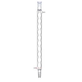 Deschem Q2310690255466 600mm 24/40 Glass Allihn Condenser Ball Shape Column Lab Glassware