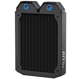 Diyhz 10467 Water Cooling Computer Radiator 12 Pipe Thick Copper Heat Exchanger Liquid C