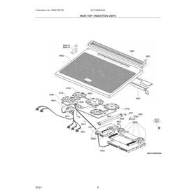 5304527804 Electrolux Induction Element 7 1/10 Inch 1850w