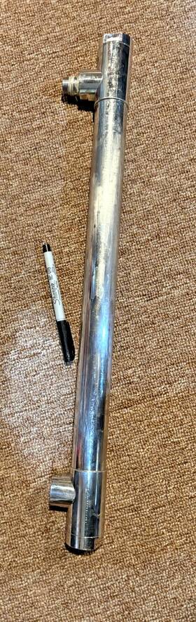 00256-01 Exergy Series 35 Heat Exchanger 2.95ft2 800 F 1500-800psig Tube-barrel