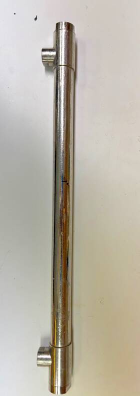 00268-03 Exergy Heat Exchanger 800 F 1500psig Tube 1000psig Barrel 316l Ss