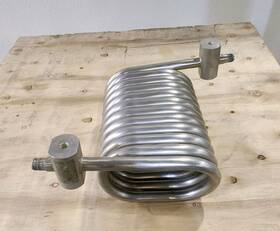 As-00448 Exergy Used Series Tube In Heat Exchanger - No Label On