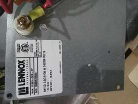 Ecb29-5cb-7p Factory Authorized Parts 48tj660010 Lennox Armstrong Ducane 5kw Electric Heat Kit Heater