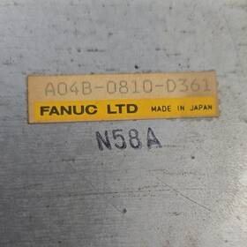 Fanuc Ltd A04b-0810-d361 Industrial Heat Exchanger 3 Fans Gray Black