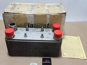 Fp5x12-50 Flatplate Preowned 1-1/4 Inch Mpt 50 Plate Heat Exchanger Warranty