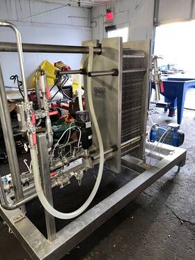 Cdl-c-10 Gea Plate Heat Exchanger Ss Sanitary Brewing System Vt 20