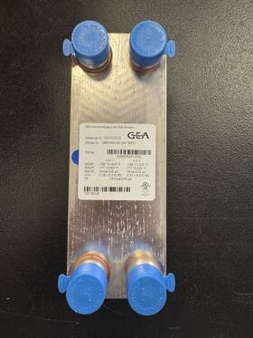 Gea Gbe200h-20 Heat Exchange Inc. Phe Division Flat Plate Gbm200h-20/11767