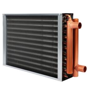 167522-582 Gpoas 12x15 Heat Exchanger Water To Air Forced Heating With 1 Inch Copper Ports H