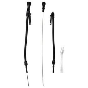 Grudawu Grudafba-6015-8 Stainless Steel Oil Dipstick Tube With Black Housing - Compatible Upgrade For