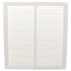 43329 Hart & Cooley And 14x14 White Return Air Grille 672 Series