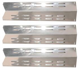 Sn6131 Htanch 673400236487 3-pack 16 7/8 Inch Stainless Steel Heat Plate Replacement For Outdoor Gou