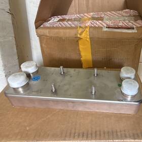 Htg Htg028-14-3.0-l Brazed Plate Heat Exchanger Htg028-14-3.0 Steel Silver R22 R134a R404a
