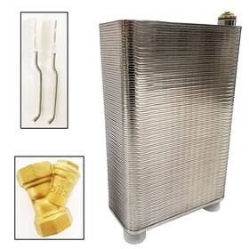 Kk-029121 Illusiyame 100 Layer Household Stainless Steel Radiator Brazed Plate Heat Exchanger