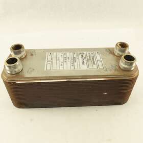 Itt 410-040 Bp Brazepak Refrigerant Plate Heat Exchanger 450 F 1 Inch Npt