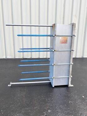 P20a Itt Standard 2-stage Plate And Frame Heat Exchanger With 43 Plates