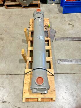 5-160-08-060-005 Itt Standard Sn516008060005 Sscf Cf8m Ss Heat Exchanger 8 Inch X60 4-pass
