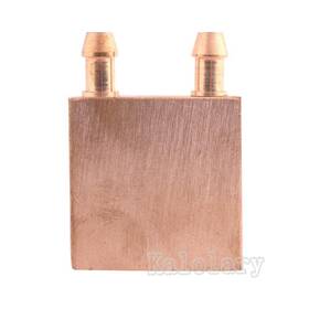 Kalolary-heatsink001 Kalolary Pure Copper Water Cooling Block For Computer 40x40mm Water-cooled Exchanger E