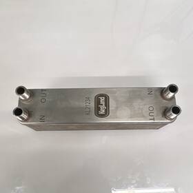 Kl21234 Kegland Plate Heat Exchanger Steel Silver