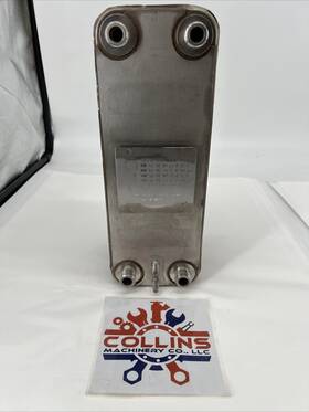 400h-50 Kelvion Type Gml Heat Exchanger 13 Inch X 4.75 5 -321 F To 392 2015