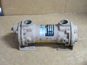Ht-4-a-ci Ketema Brass Shell Copper Tube Heat Exchanger 3-w-8 210psig 300 F
