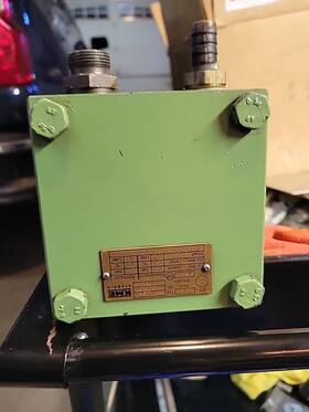 8-01.23-2 Kme 801232 Schmole Wt-lok Shell And Tube Heat Exchanger Oil Cooler Arburg 300
