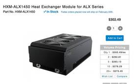 Hxm-alx1450 Koolance Heat Exchanger Module For Alx Series