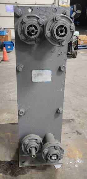 Tm-27 Kp Industries Temp-master 54 Inch X17 Plate Heat Exchanger 25 Plates 752 Lbs 316ss