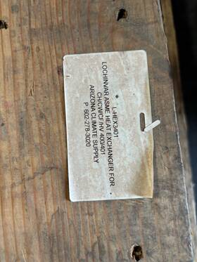 190147527 Lochinvar Hex3401 Heat Exchanger