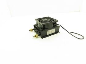 6110g1sb Lytron Heat Exchanger 5x5 Inch Copper Tube Fin 4.5 Fan Radiator 115v